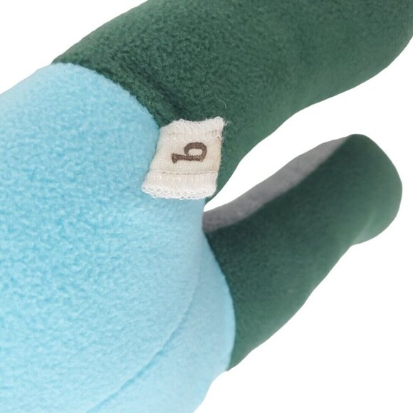 Brother Flax Bunny Rabbit Plush Stuffed Animal Blue Gray Simplistic Toddler 14"‎ - Picture 4 of 5